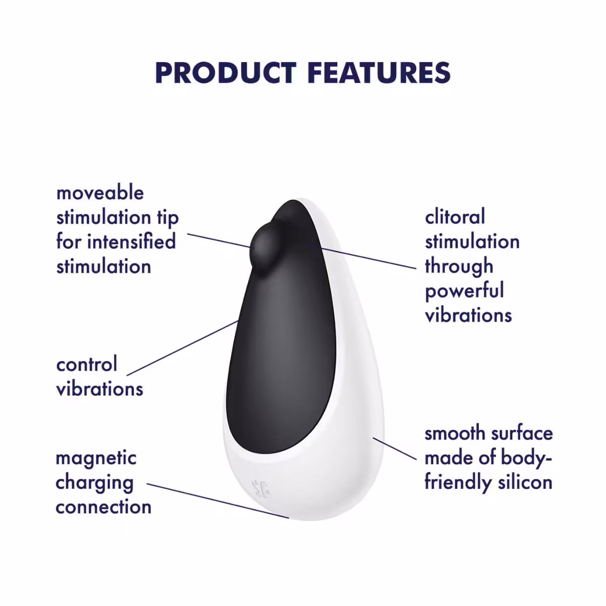Spot On 3 Black – Intense Clitoral Stimulation with Precision Control image 5