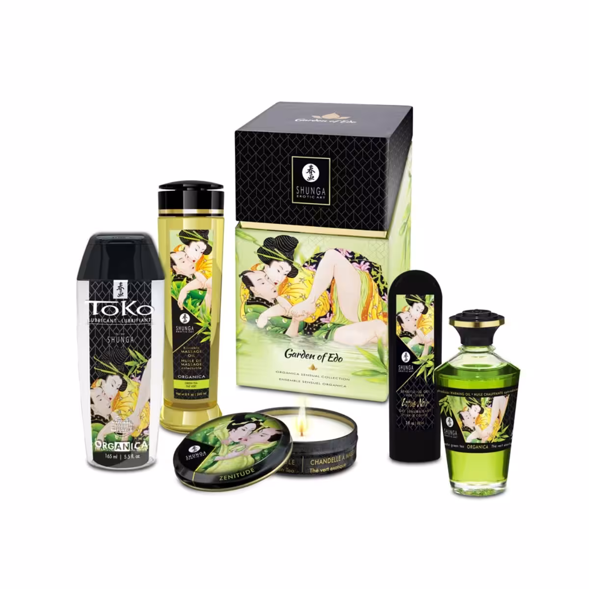 Shunga Luxury Gift Set Garden of Edo – Natural Sensuality for Two