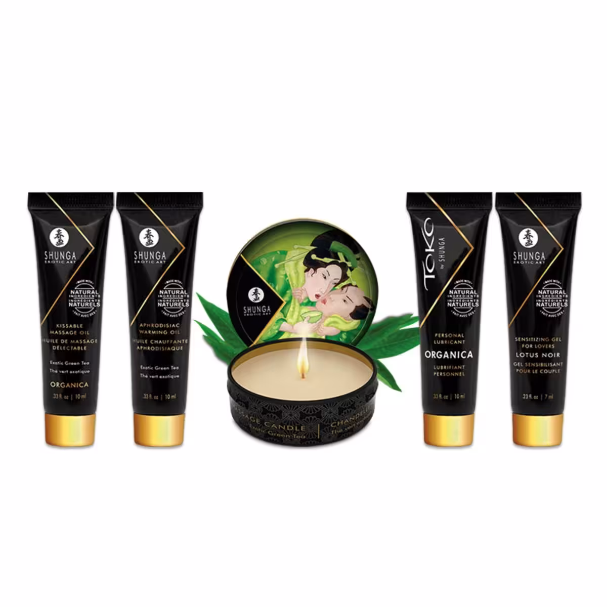 Shunga Luxury Gift Set Geisha's Secret Kit Organica image 2
