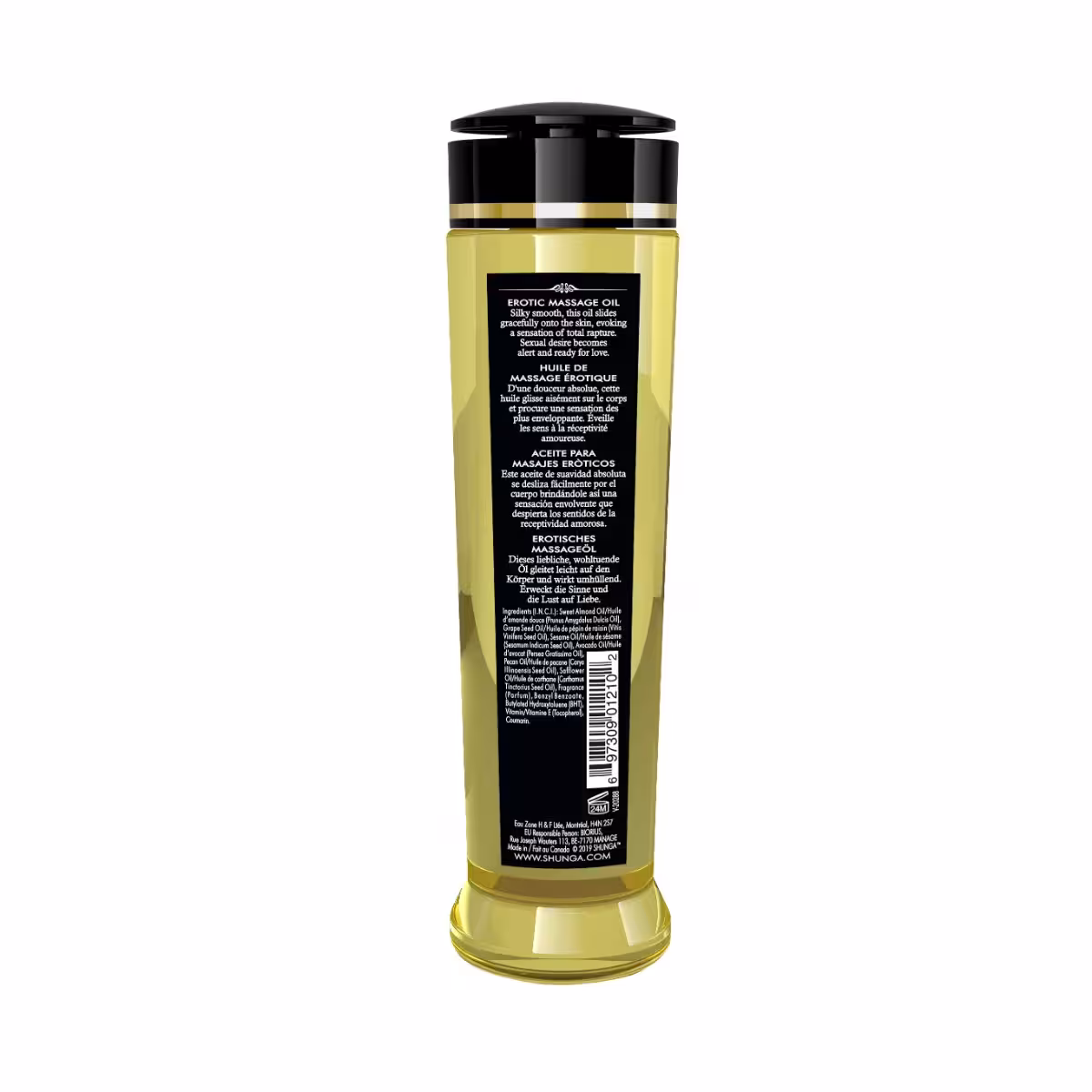 Shunga Massage Oil Adorable / Coconut Thrills – Sensual, Gliding, and Discreet image 2