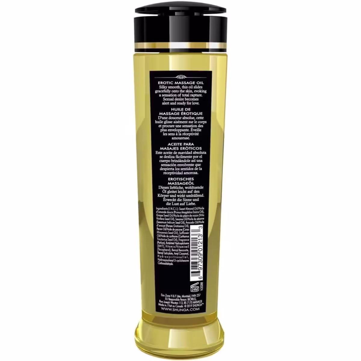 Shunga Massage Oil Serenity / Monoi – Luxurious Skincare for Mindful Moments image 2