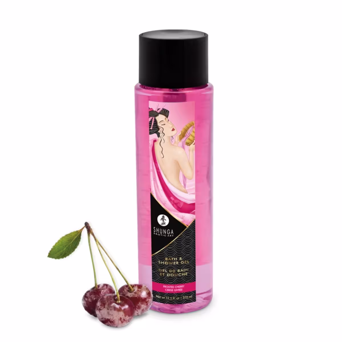 Shunga Shower Gel Frosted Cherry – Sensual, Gentle & Skin-Friendly