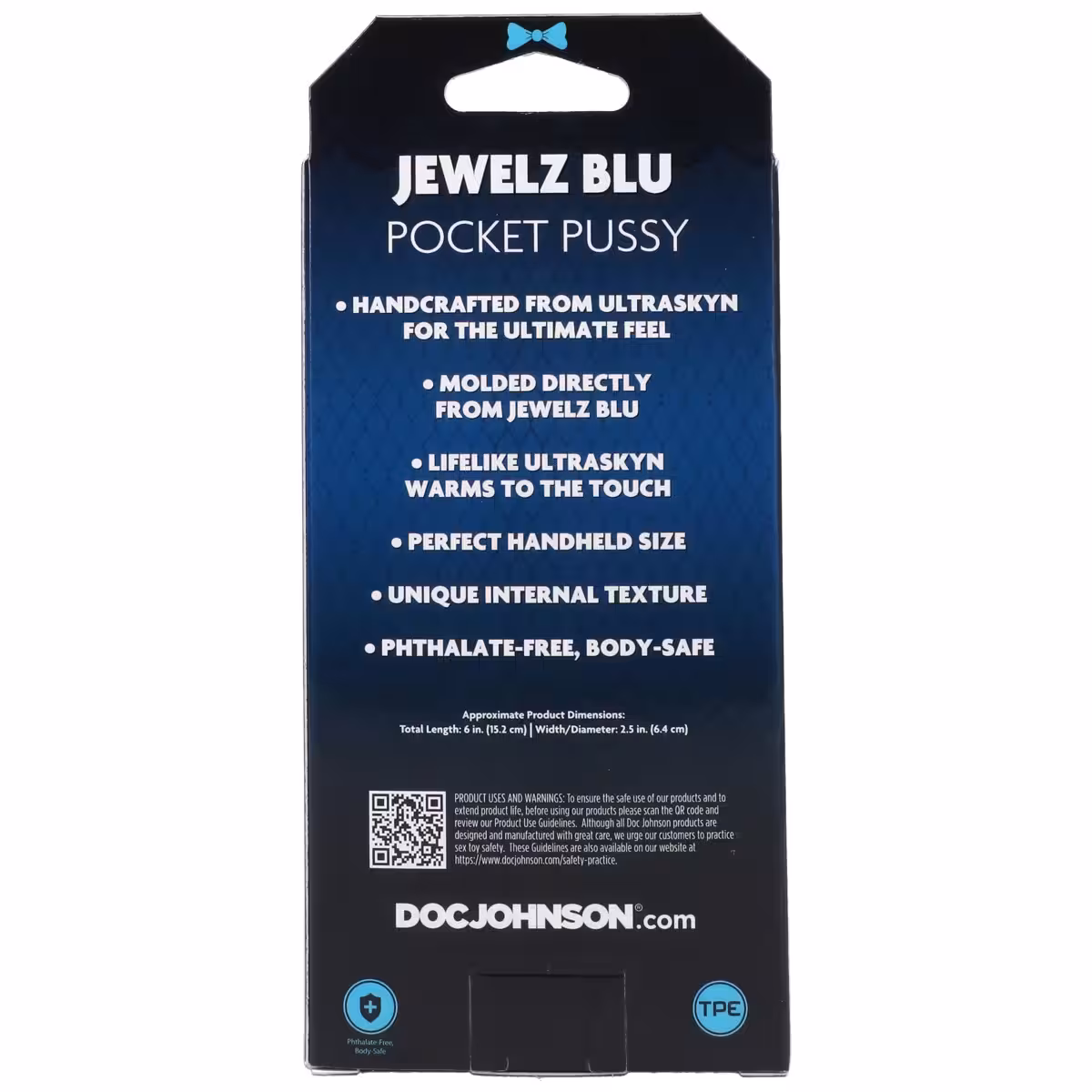 Doc Johnson Signature Strokers Jewelz Blu ULTRASKYN Pocket Pussy image 6