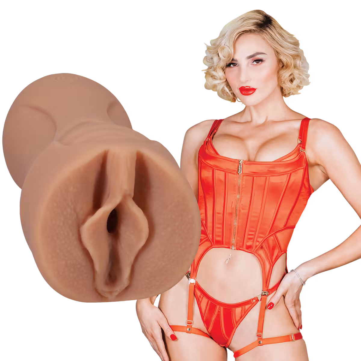 Doc Johnson Signature Strokers Kenzie Anne ULTRASKYN Pocket Pussy image 3