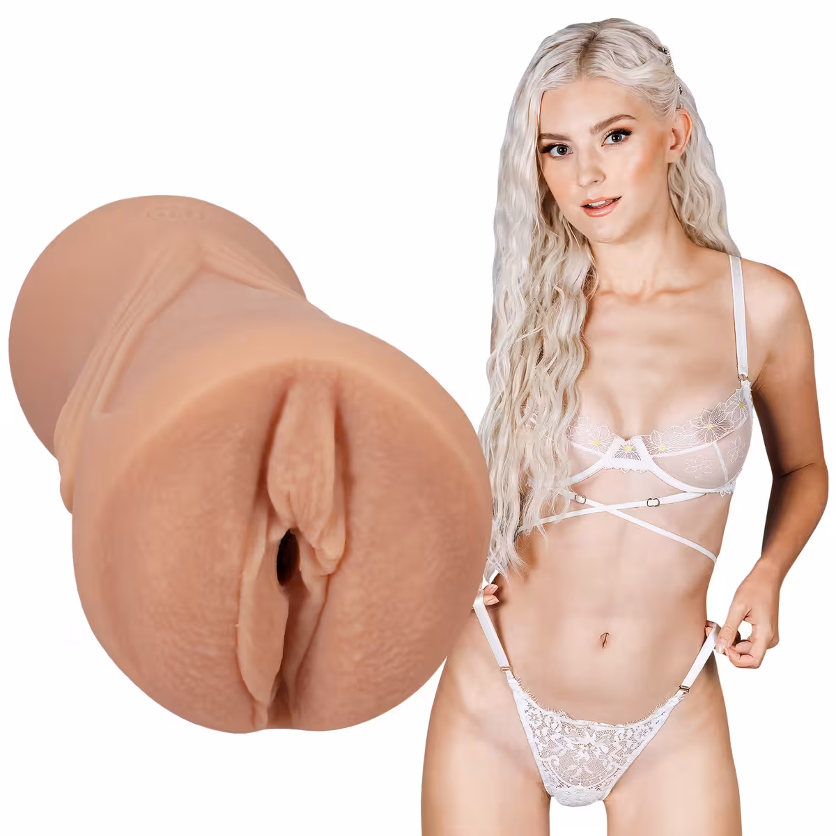 Signature Strokers Eva Elfie Ultraskyn Pocket Pussy Stroker image 4