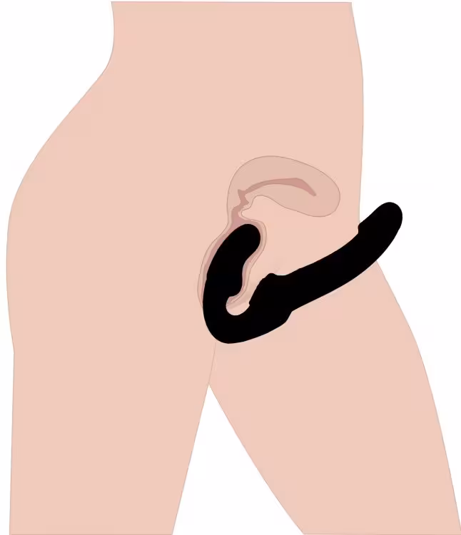 Revolver Strapless Strap On G-Spot Dildo image 4