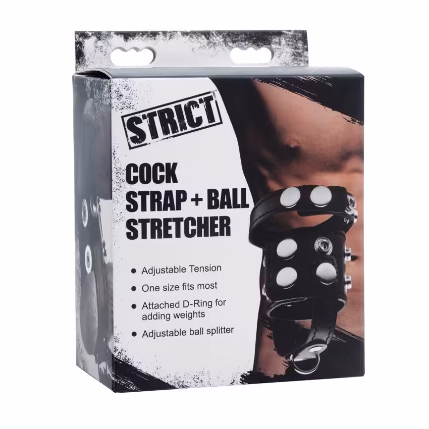 Strict Cock Strap And Ball Stretcher image 2