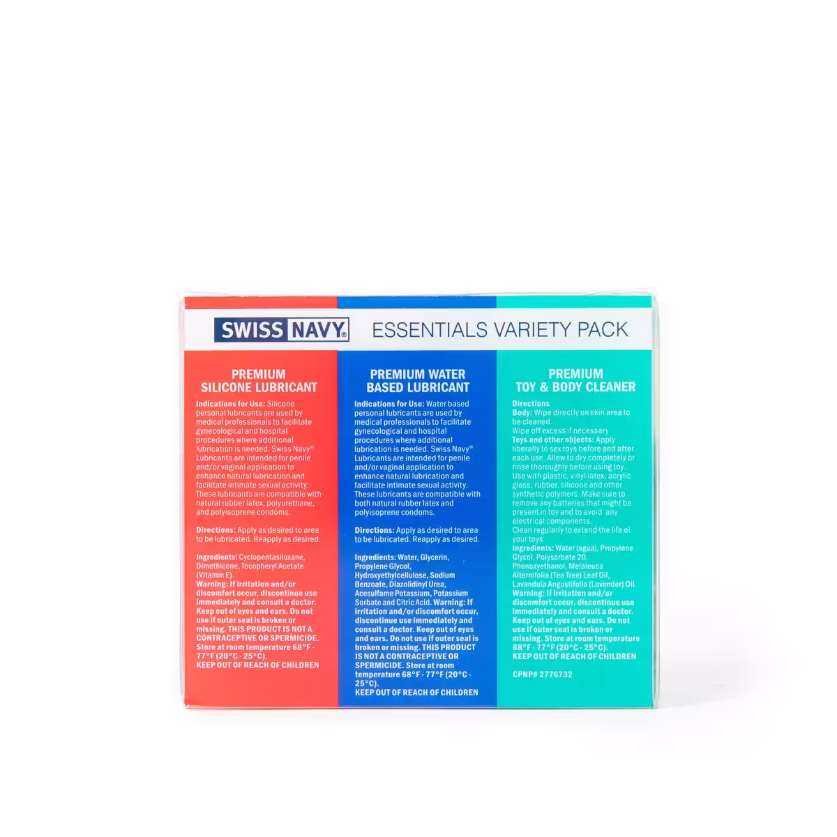 Swiss Navy Essentials Variety Pack 1oz – Premium Lubricant & Cleaner Set image 3