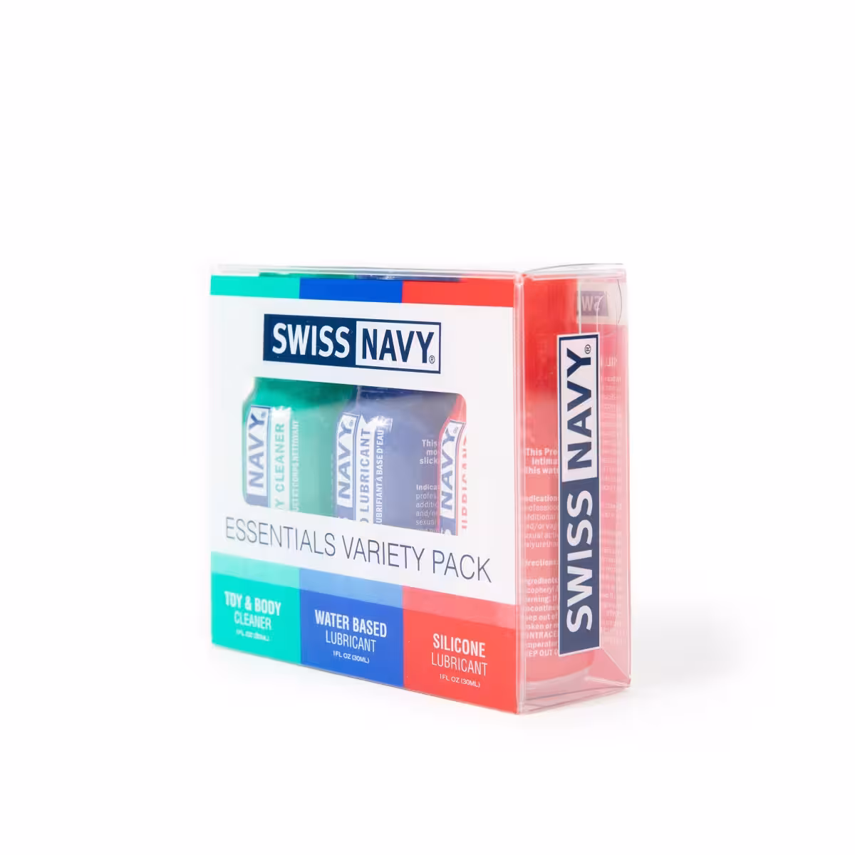 Swiss Navy Essentials Variety Pack 1oz – Premium Lubricant & Cleaner Set image 4