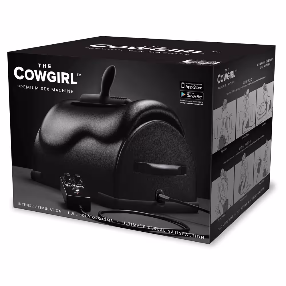 The Cowgirl Premium Sex Machine Black image 3