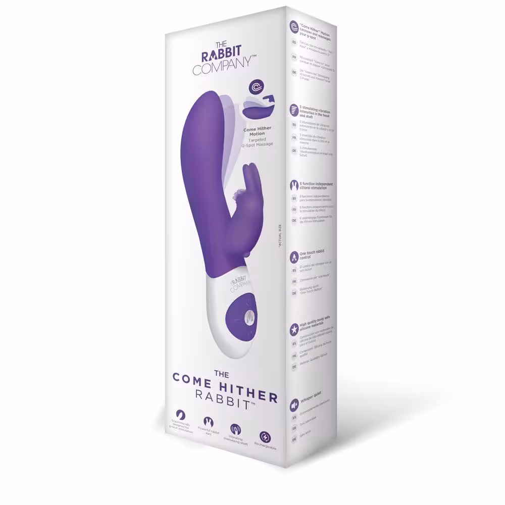 The Come Hither Rabbit Purple image 2