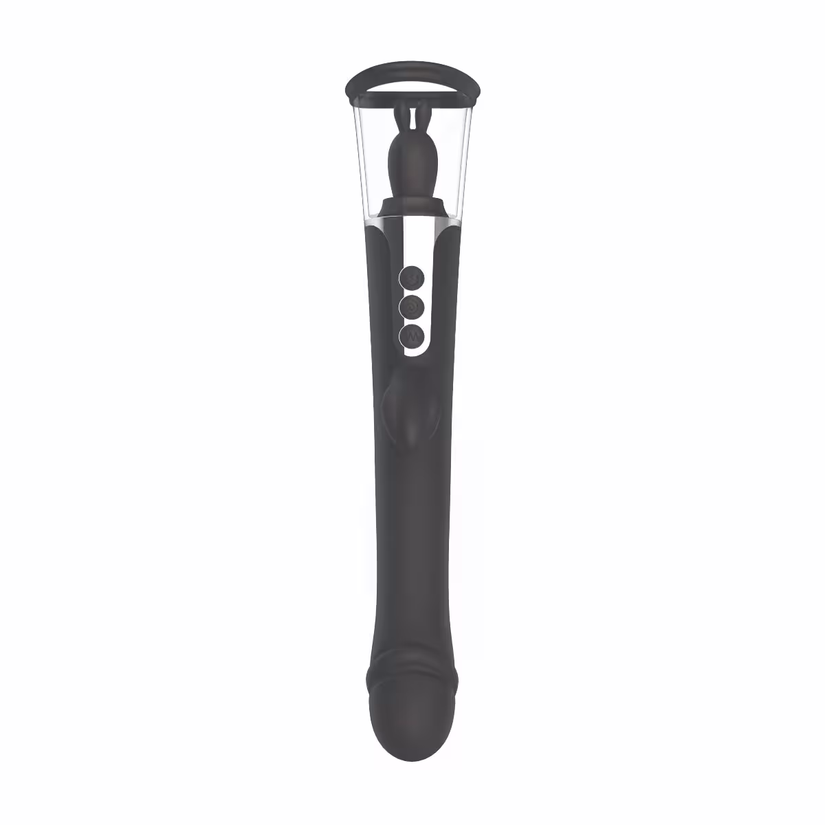 The Rabbit Company The 3 Way Rabbit Vibrator – Black image 2