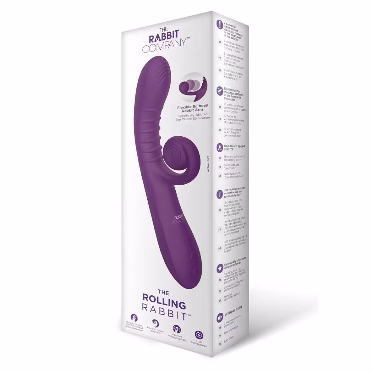 The Rolling Rabbit G Spot Purple – Targeted G-Spot Stimulation image 2