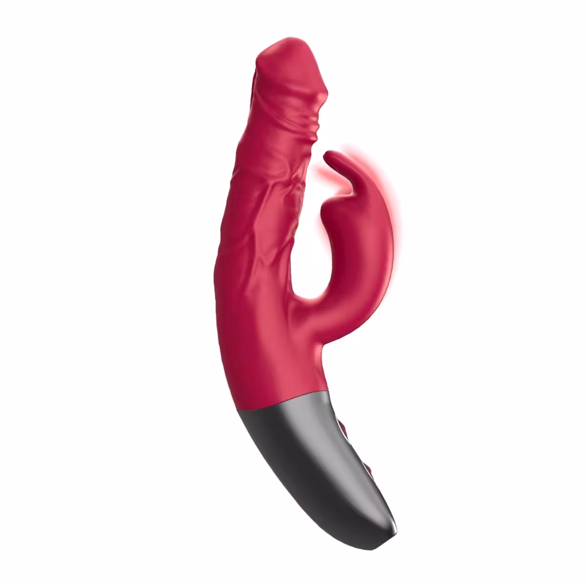 Titanz Rotating 3.5inch Rechargeable Rabbit With Clit Stimulation Pink image 2