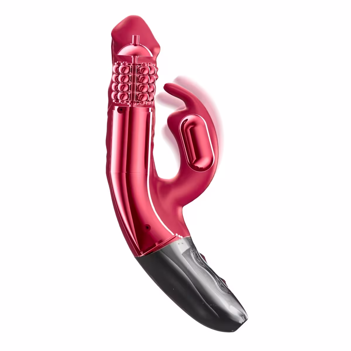 Titanz Rotating 3.5inch Rechargeable Rabbit With Clit Stimulation Pink image 4