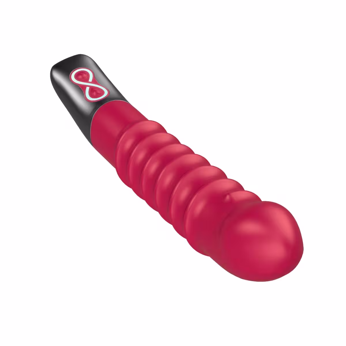 Titanz Spiral 6-Inch Rechargeable Vibrator in Pink
