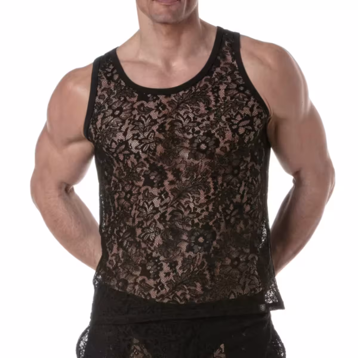 Lace Tank Top - Size : L