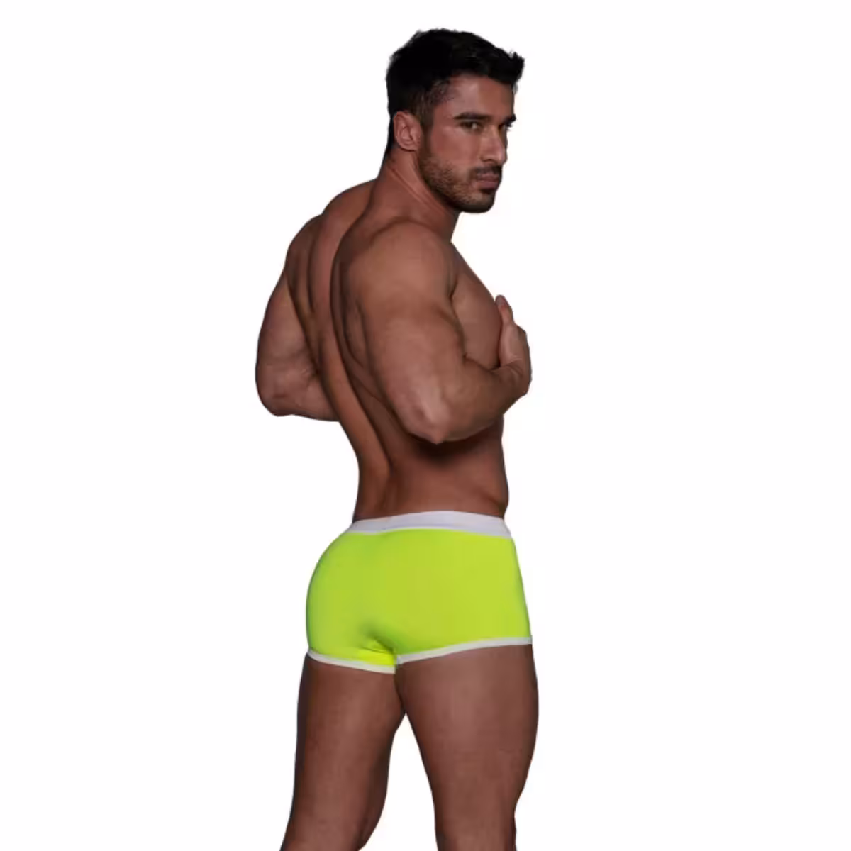 Neon Swim Trunks Yellow - Size : S image 2