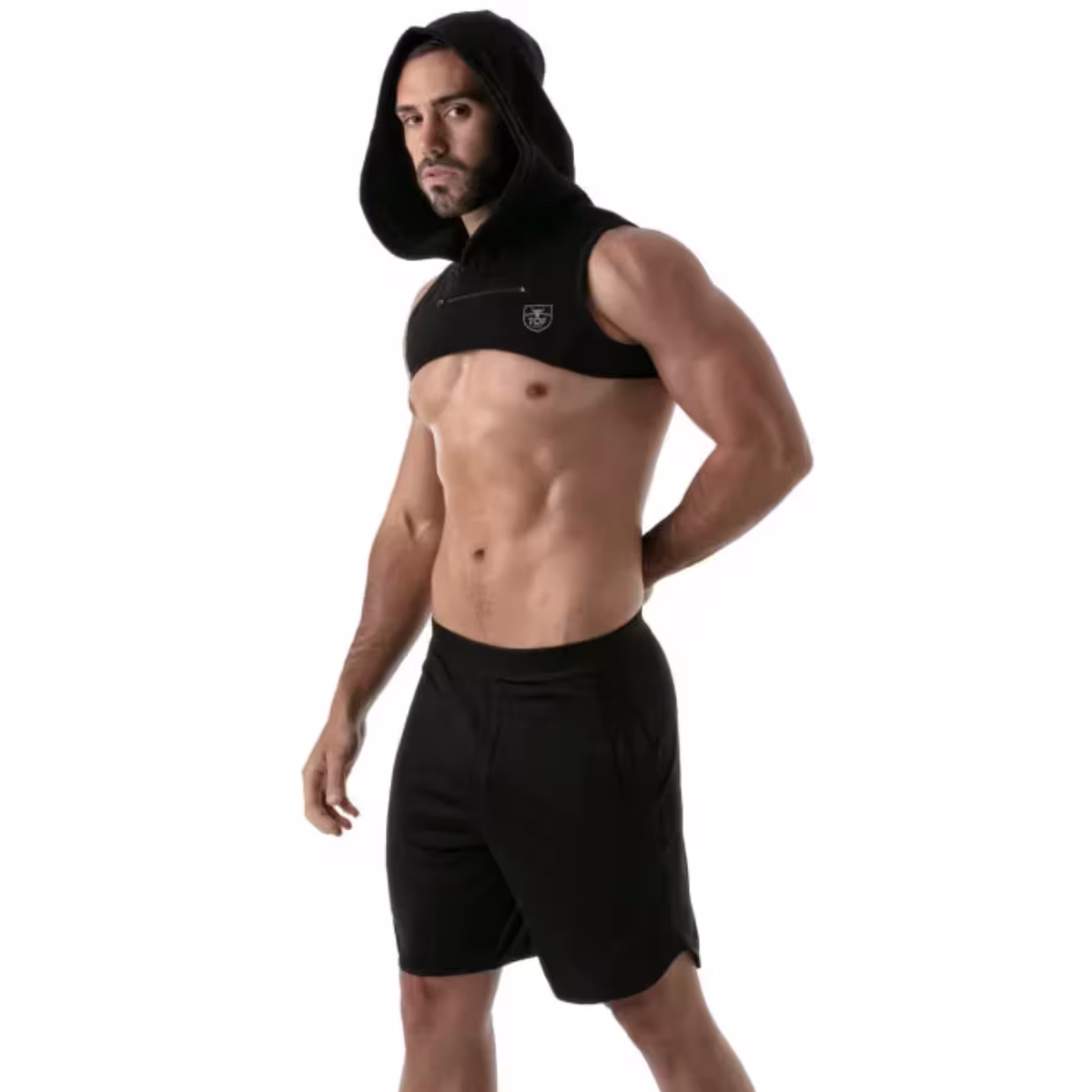 PARIS HOODIE HARNESS BLACK - Size : L image 2