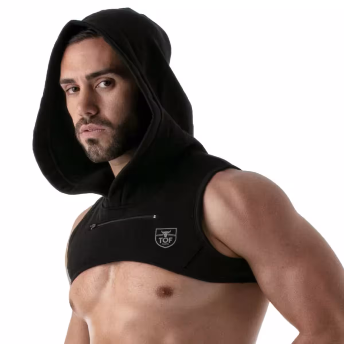 PARIS HOODIE HARNESS BLACK - Size : XL