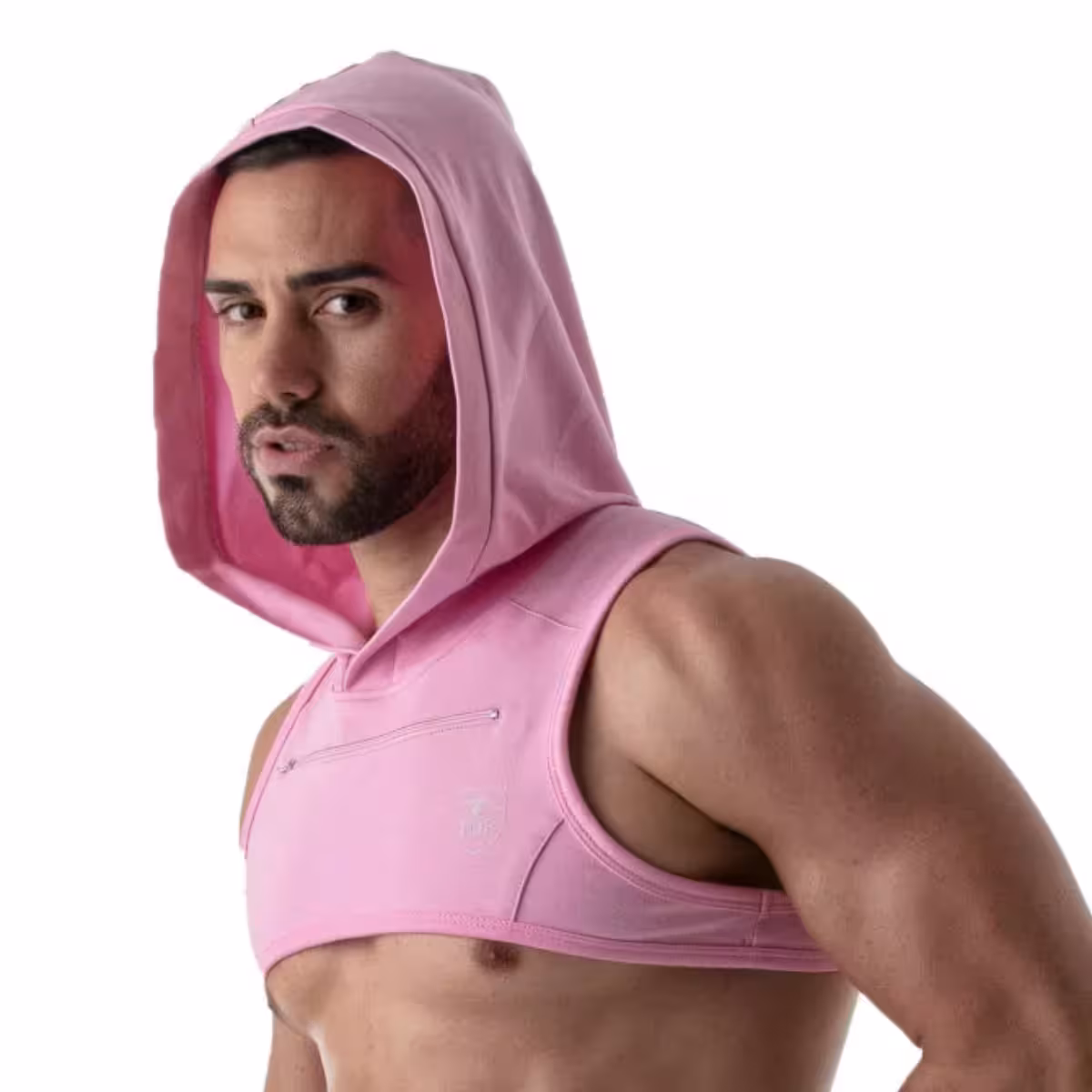 PARIS HOODIE HARNESS PINK - Size : S