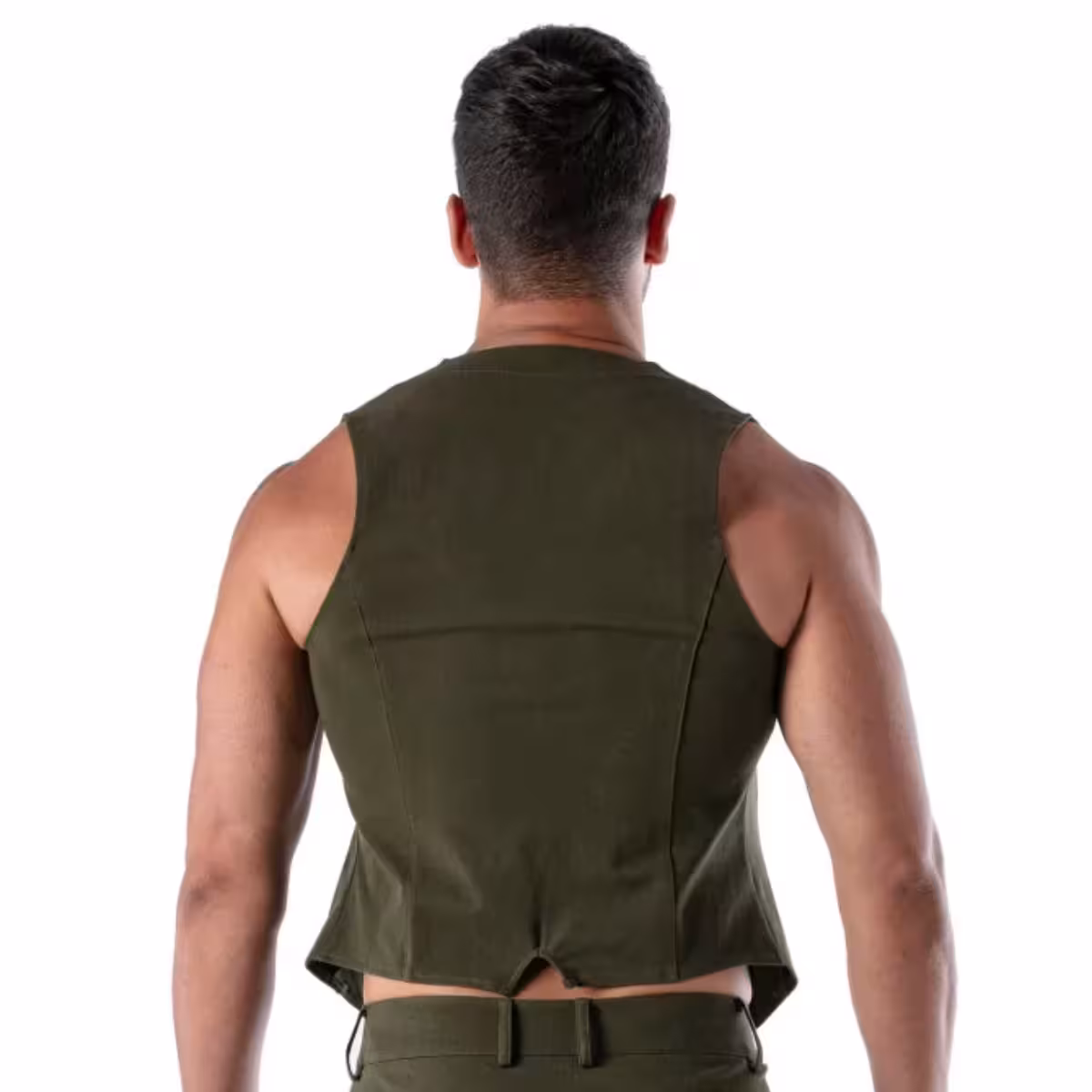 Patriot Chain Vest - Khaki - Size : S image 4