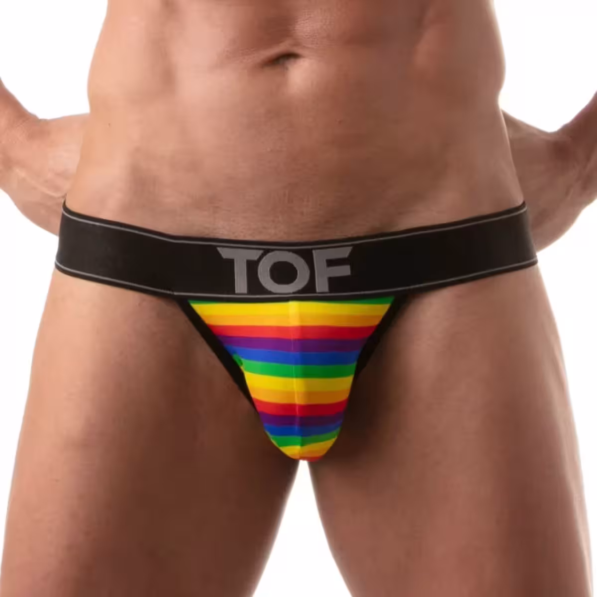 Rainbow Jockstrap - Size : S
