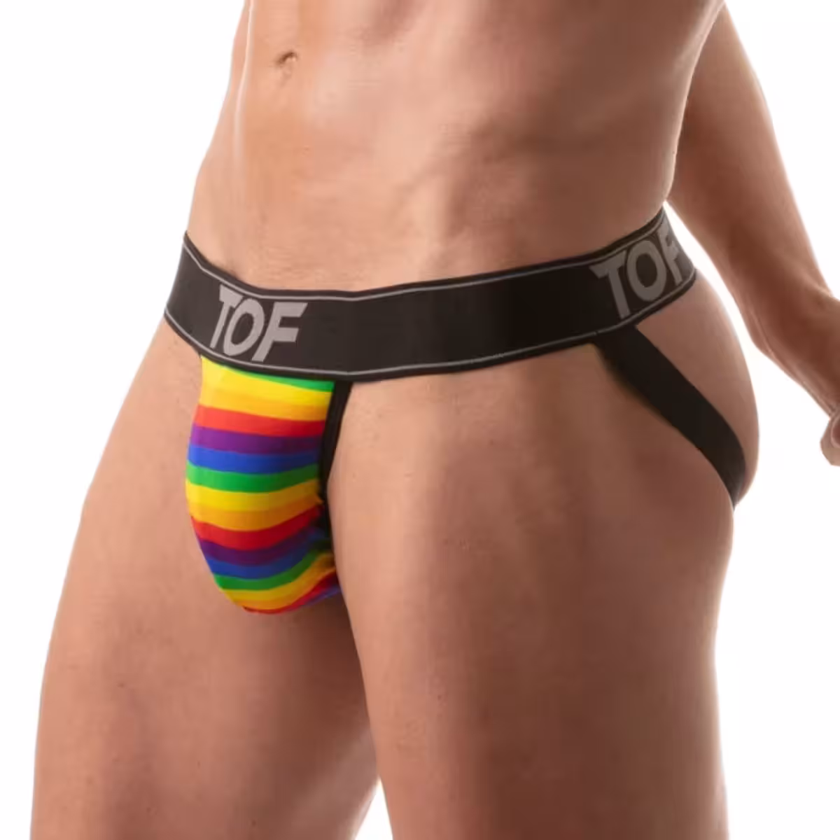 Rainbow Jockstrap - Size : S image 3