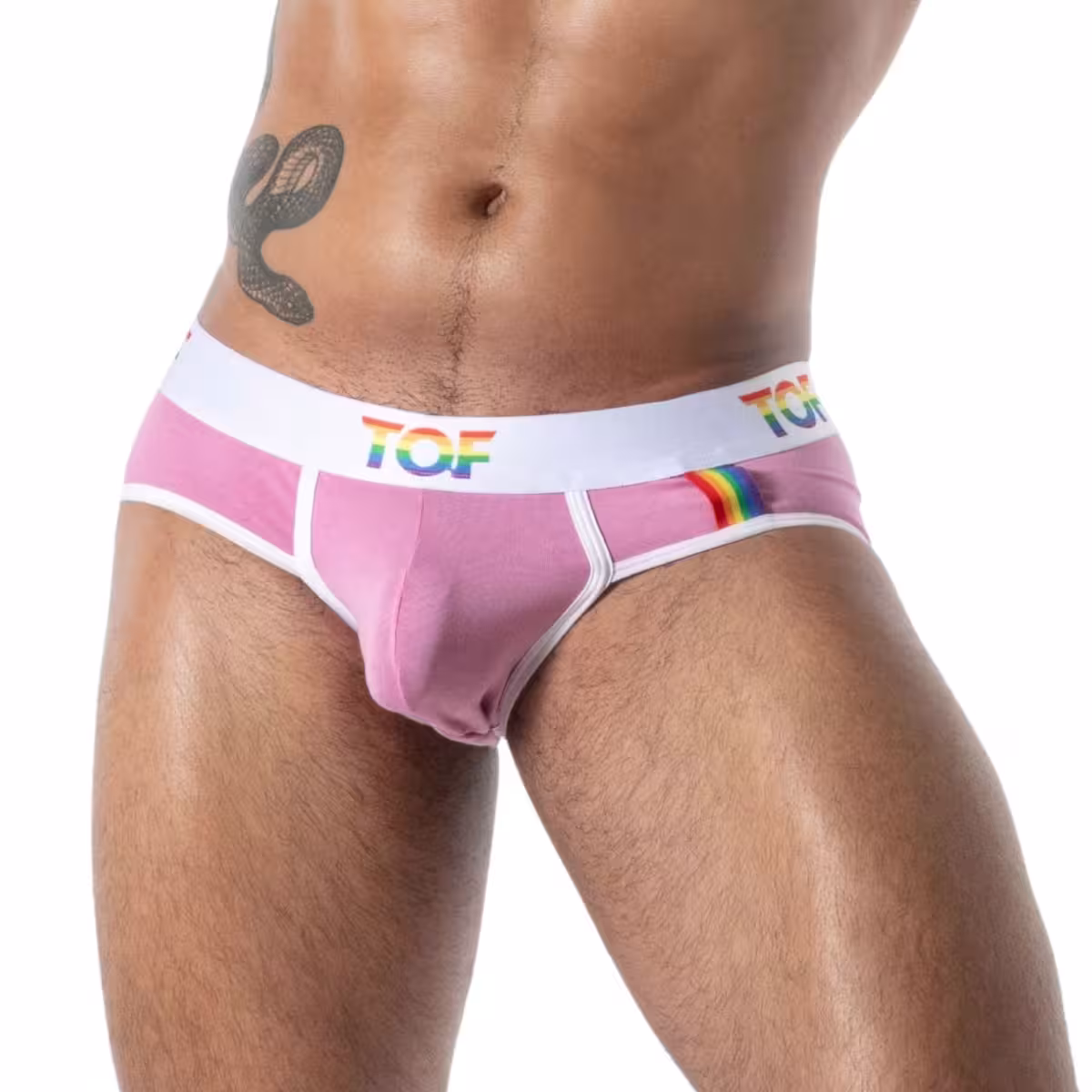 TOF Paris Joyful Pride Briefs Pink Medium – Sensual Comfort & Style