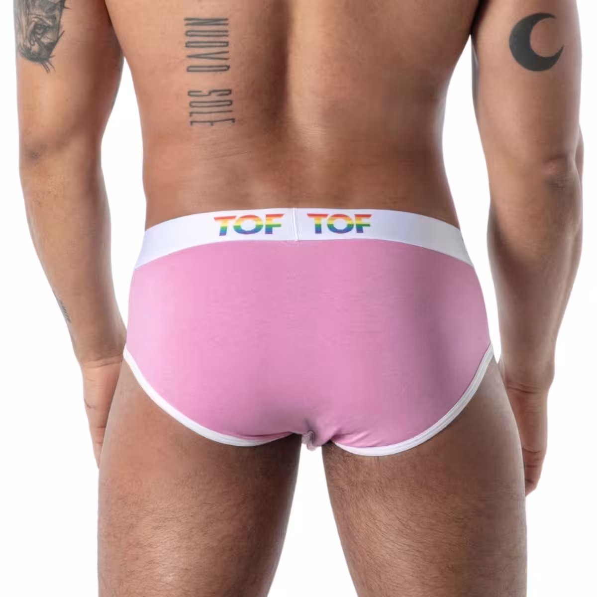 TOF Paris Joyful Pride Briefs Pink Medium – Sensual Comfort & Style image 2