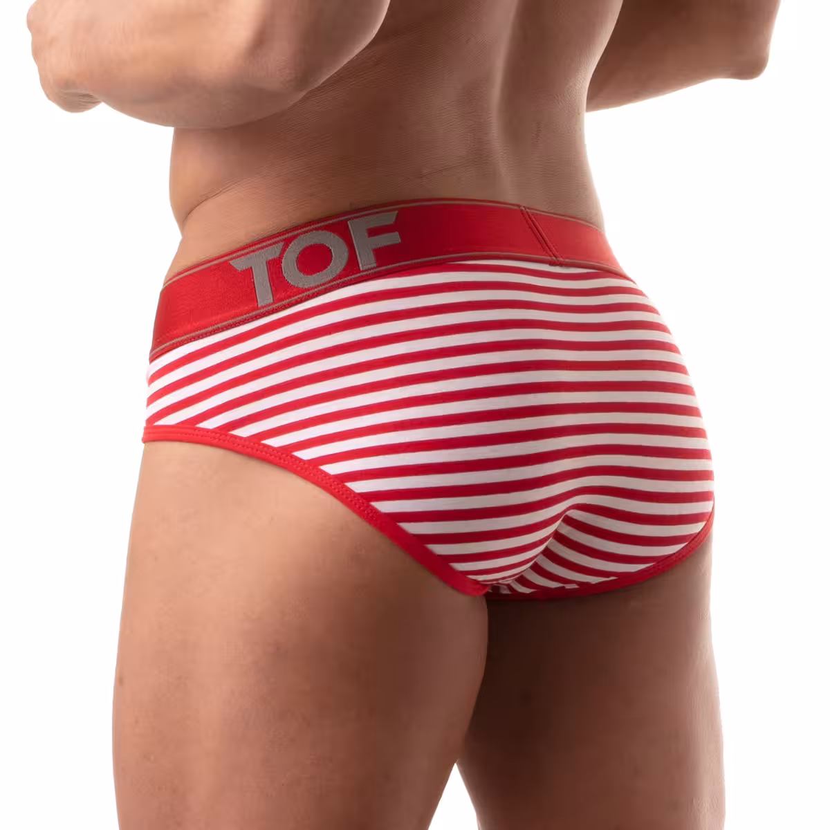 TOF Paris Sailor Briefs Red Small – Comfortable Underwear for Everyday Wear image 2