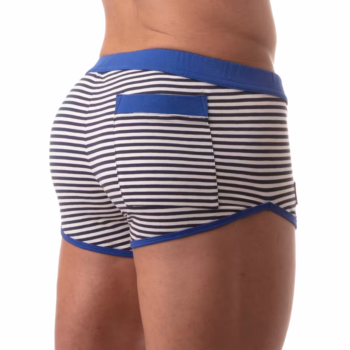 TOF Paris Sailor Shorts Blue Large – Elegant Mini Shorts for a Confident Fit image 2