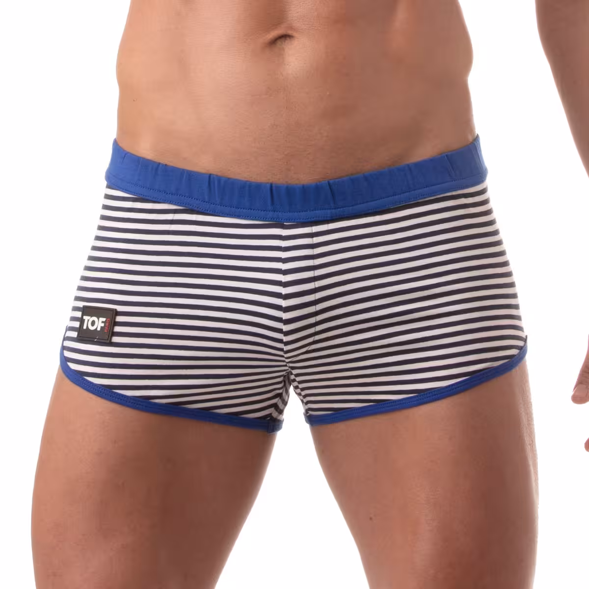 TOF Paris Sailor Shorts Blue X Large – Stylish & Flattering Mini Shorts
