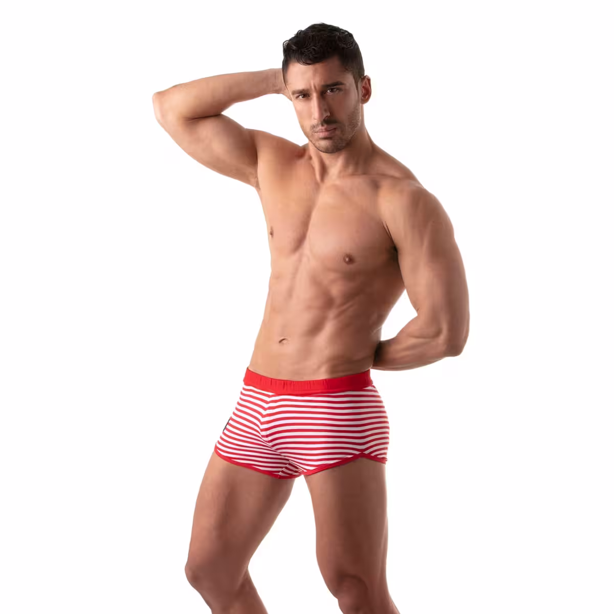 TOF Paris Sailor Shorts Red Small – Stylish & Flattering Mini Shorts image 4