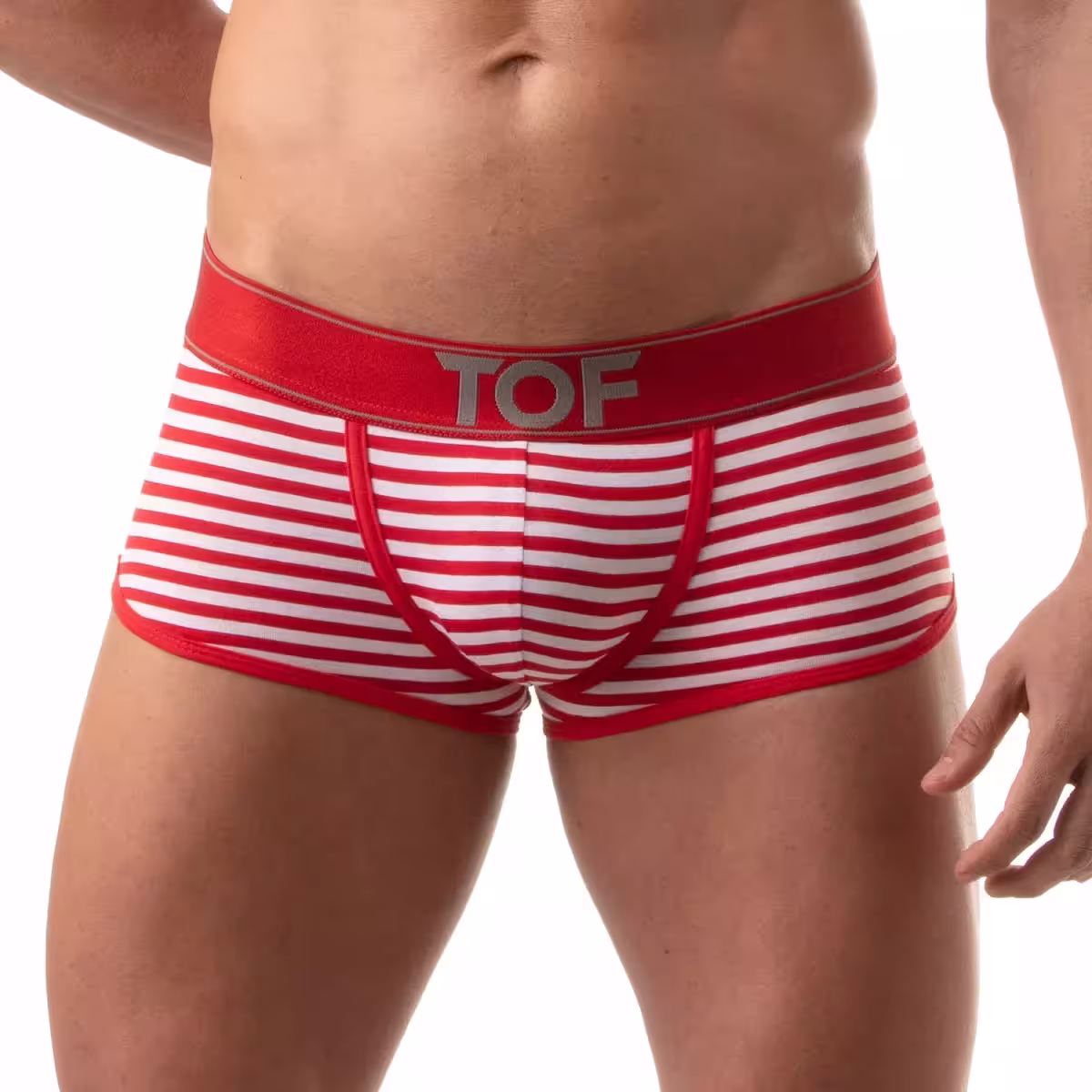 TOF Paris Sailor Trunks Red Medium – Premium Boxer with Sailor Design