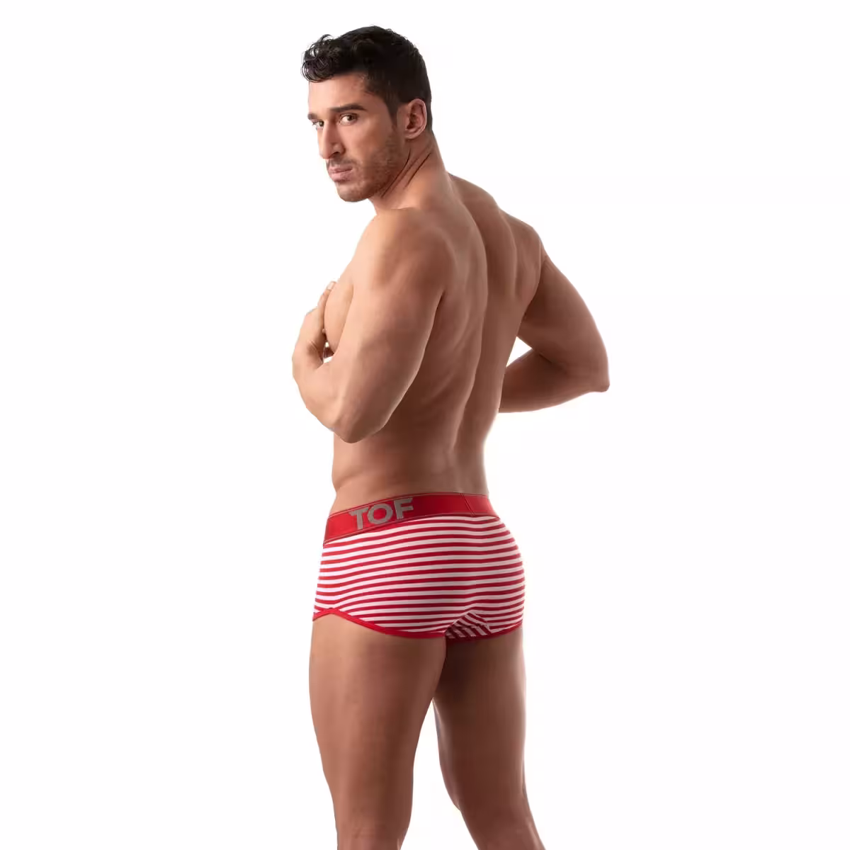 TOF Paris Sailor Trunks Red Medium – Premium Boxer with Sailor Design image 4