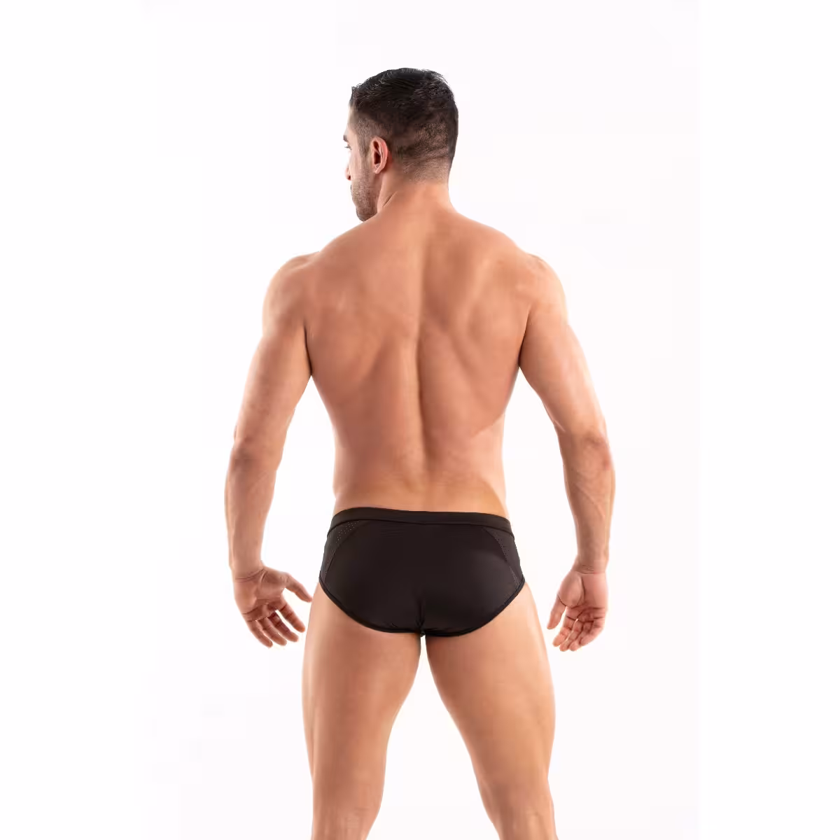 TOF Paris Temptation Microfiber Briefs – Black, Small image 2