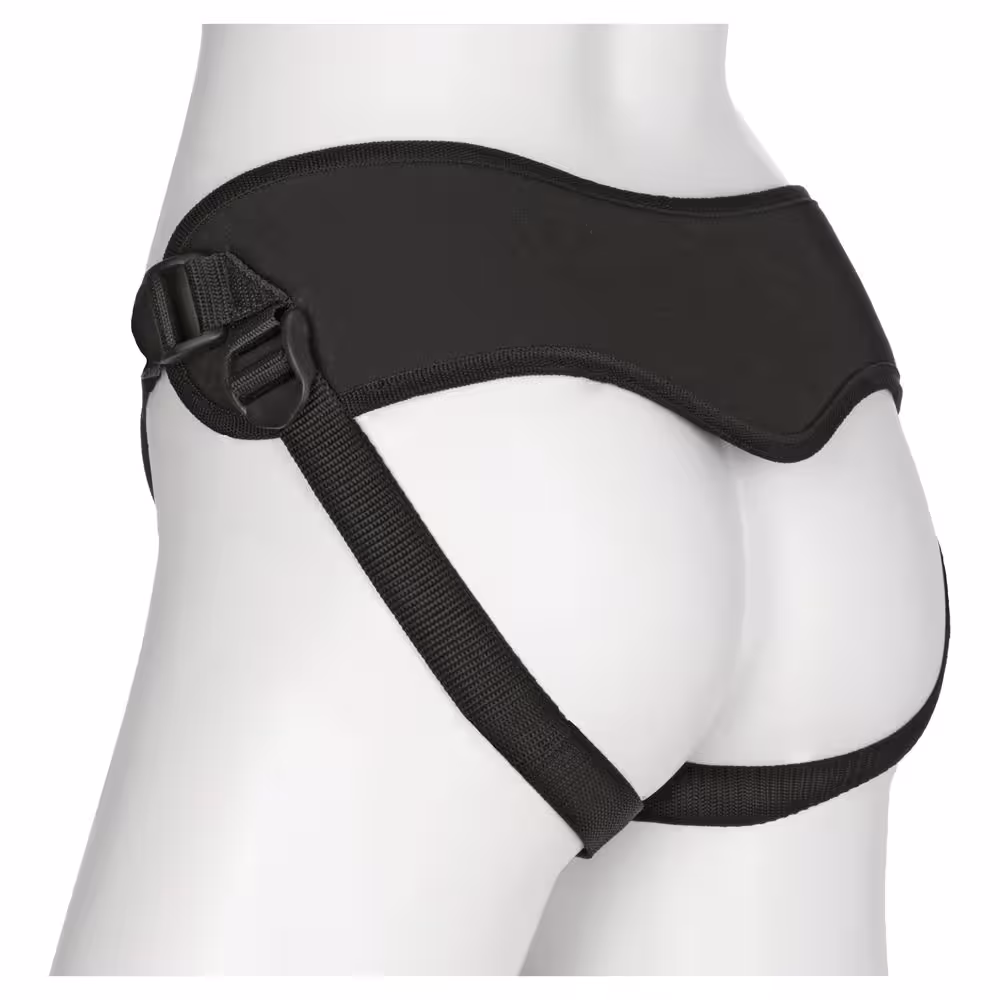 Doc Johnson Vac U Lock Platinum Supreme Harness With Plug Black image 2