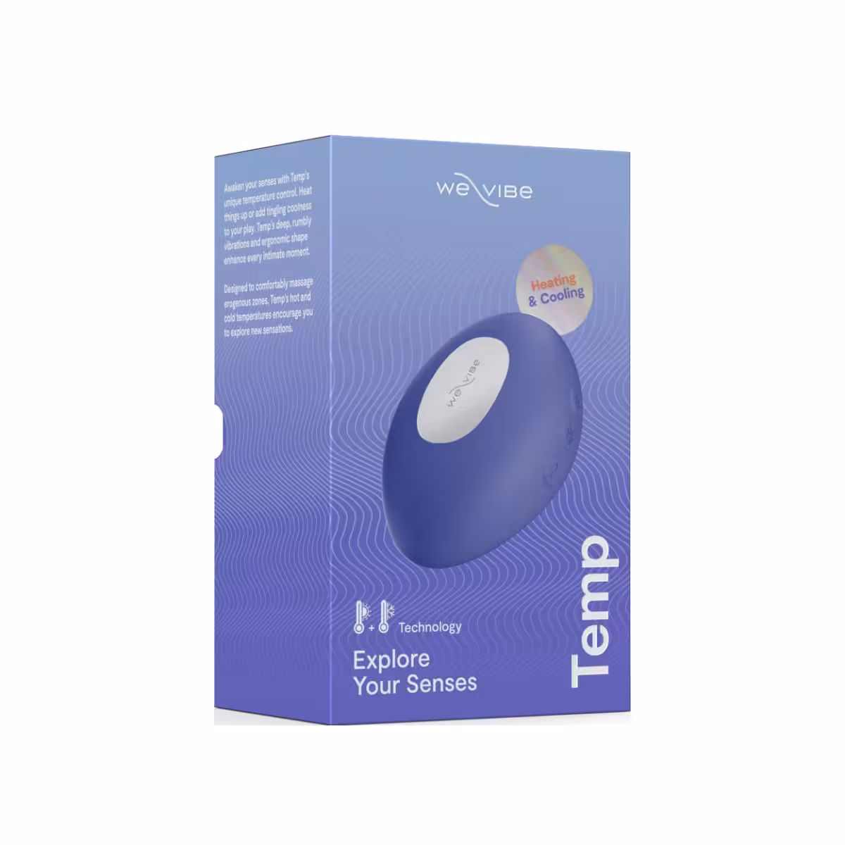 We-Vibe Temp Lay-On Clitoral Warming Vibrator in Lavender image 2