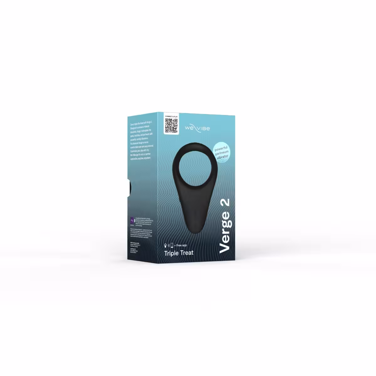 We-Wibe Verge 2 Vibrating Perinium Stimulator – Black image 2