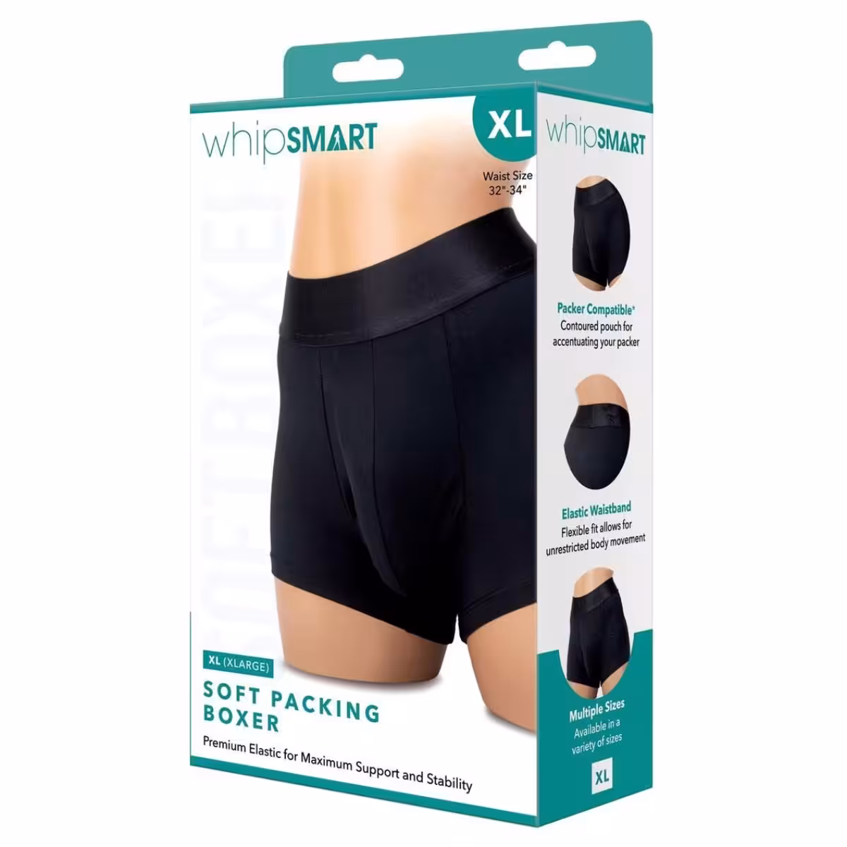 Whipsmart Soft Packing Boxer Black XLarge image 2