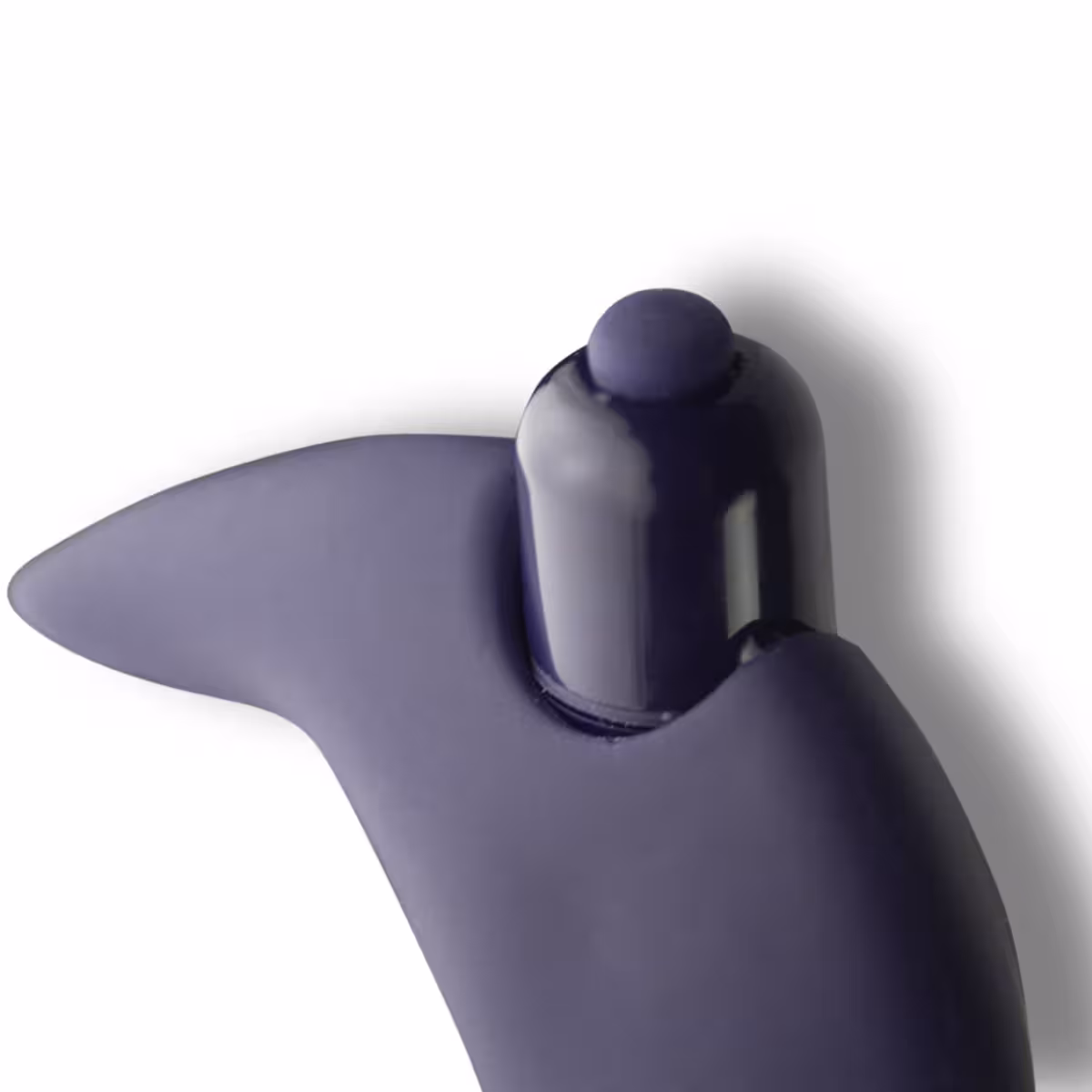 You Love Me Hold Me Vibrating Cock Ring Navy Blue image 2