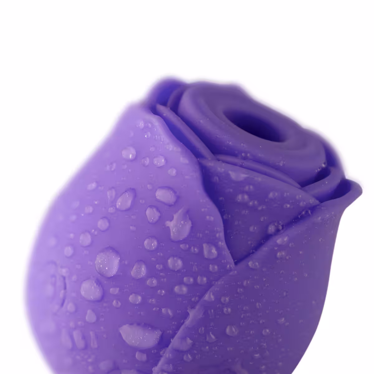 You Love Me Pick Me Rose Suction Vibrator Purple image 5