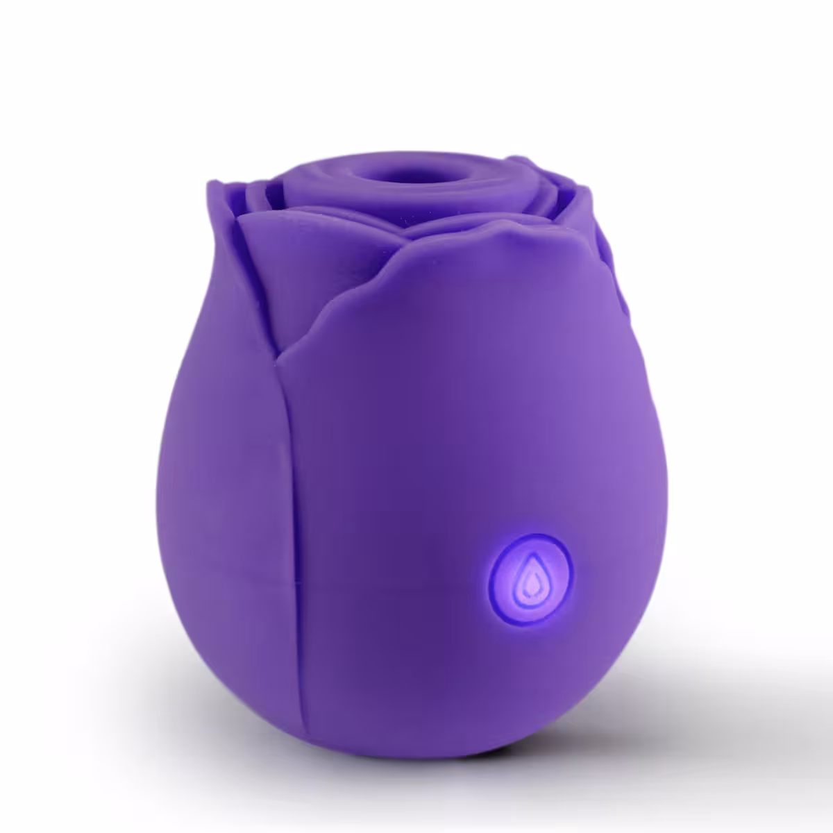 You Love Me Pick Me Rose Suction Vibrator Purple image 6