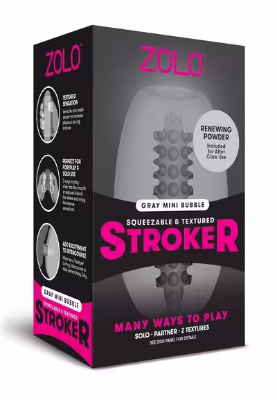 Zolo Mini Stroker Dome Grey image 2