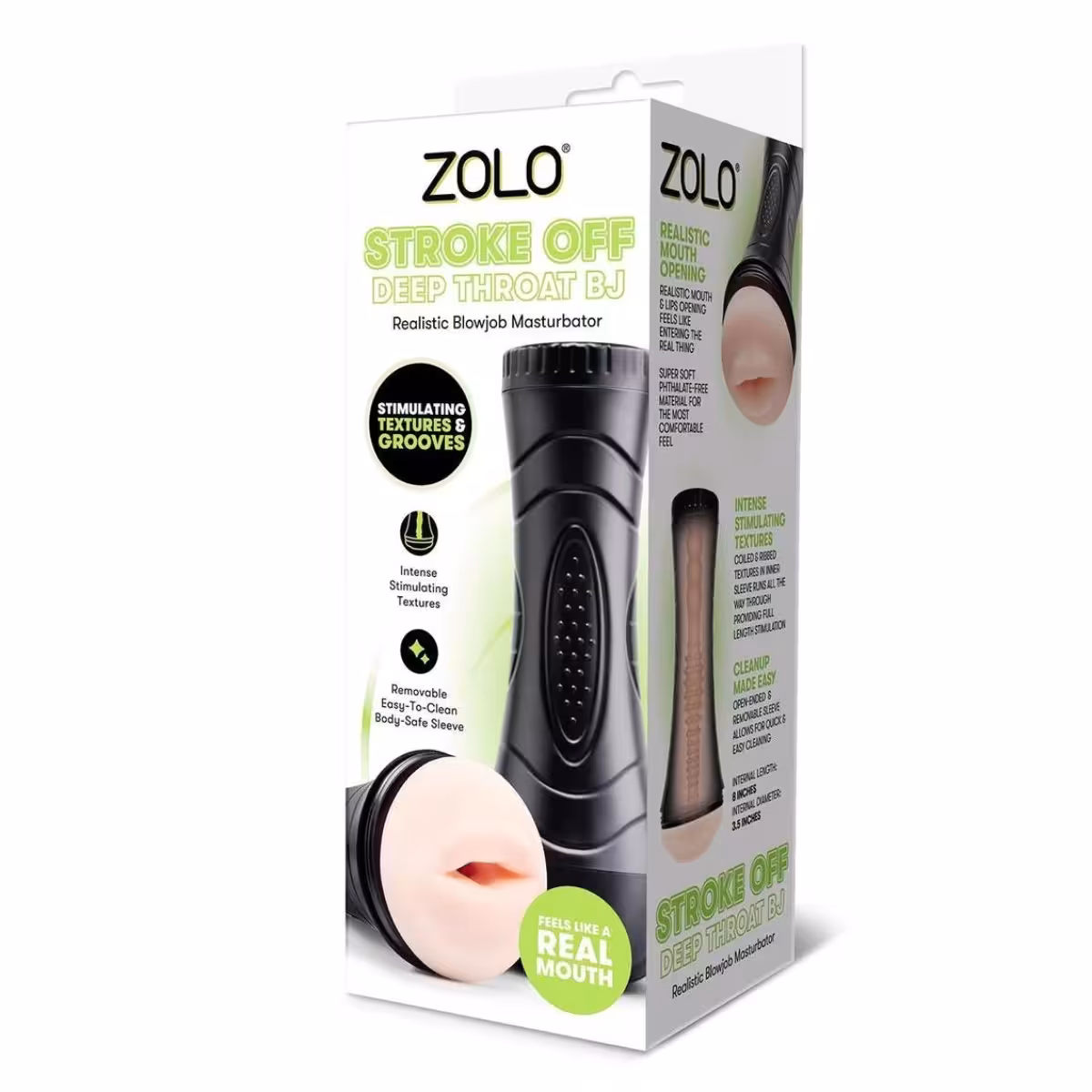 Zolo Stroke Off Deepthroat Blow Job – Realistic Oral Pleasure for Adults image 2