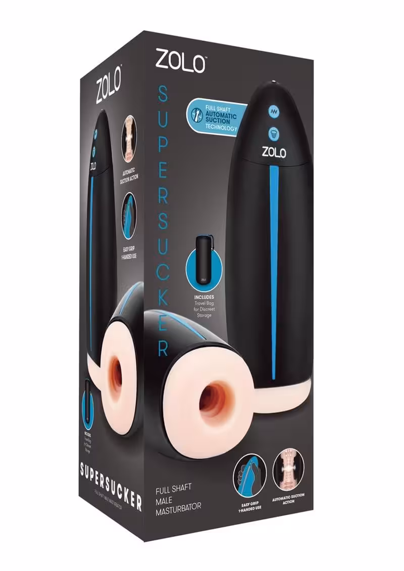 Zolo Supersucker Full Shaft Male Masturbator image 2