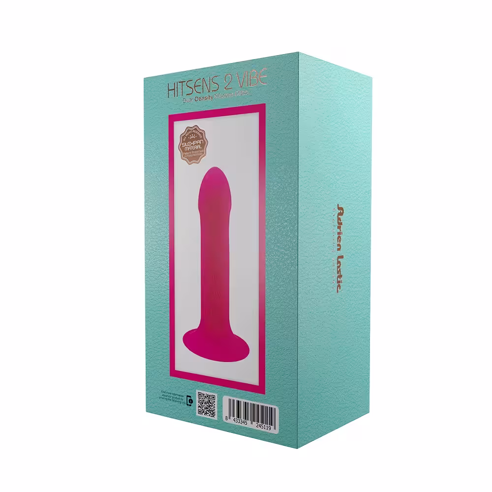 Adrien Lastic Dual Density Cushioned Core Vibrating Suction Cup Silicone Dildo 6.5 Inch image 3