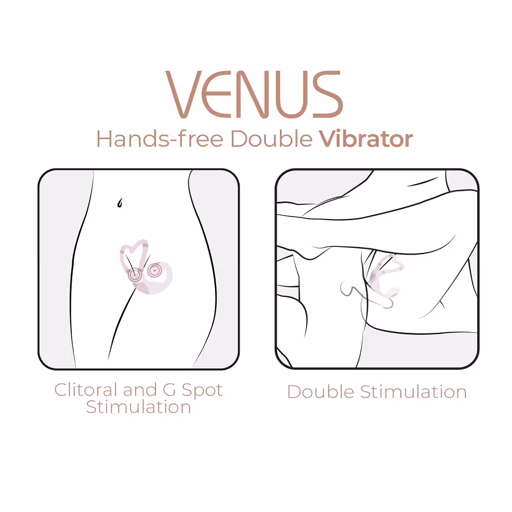 Adrien Lastic Venus Hands Free Double Vibrator image 5