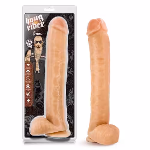 Hung Rider 14 Inch Large Realistic Dildo image 4